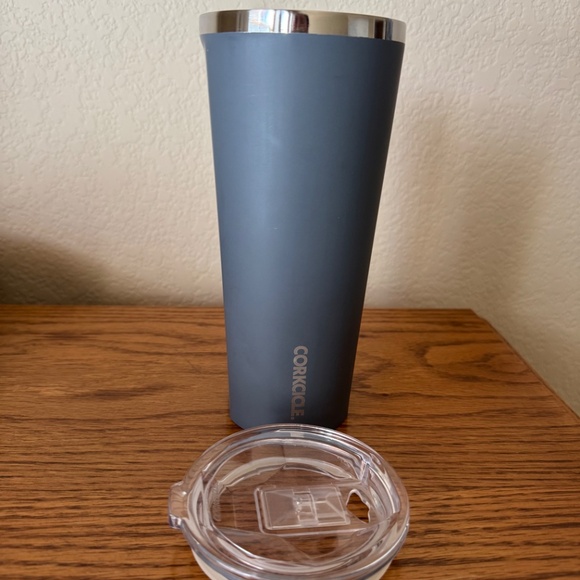 Corkcicle Matte Grey 24oz Tumbler - Picture 4 of 8